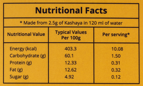 6rasa Kashaya - Herbal Tea (2.5 g Each, 30 Dip Bags)